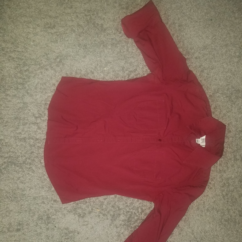 Red Loft Button Down Collar Shirt